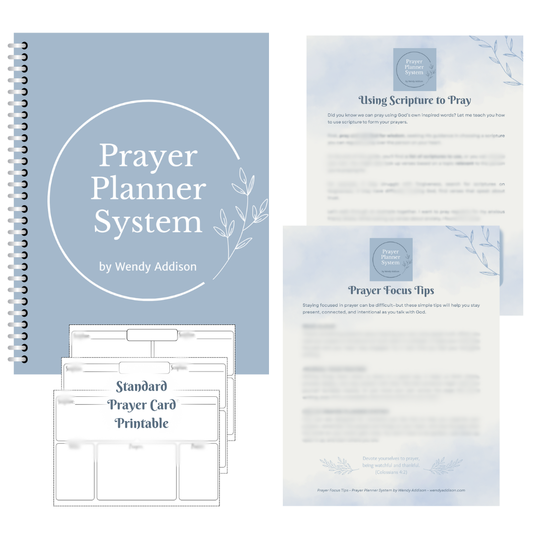 PrayerPlannerSystem.Basic.square.NoBG Prayer Planner System