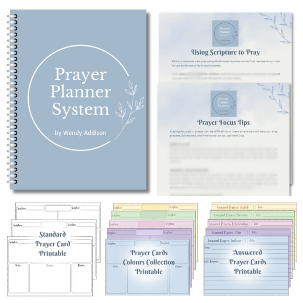 The Prayer Planner System - Essentials Bundle