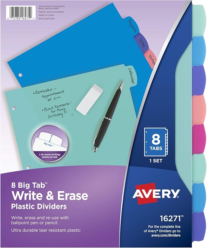 big.binder.tabs Affiliate link photo - album