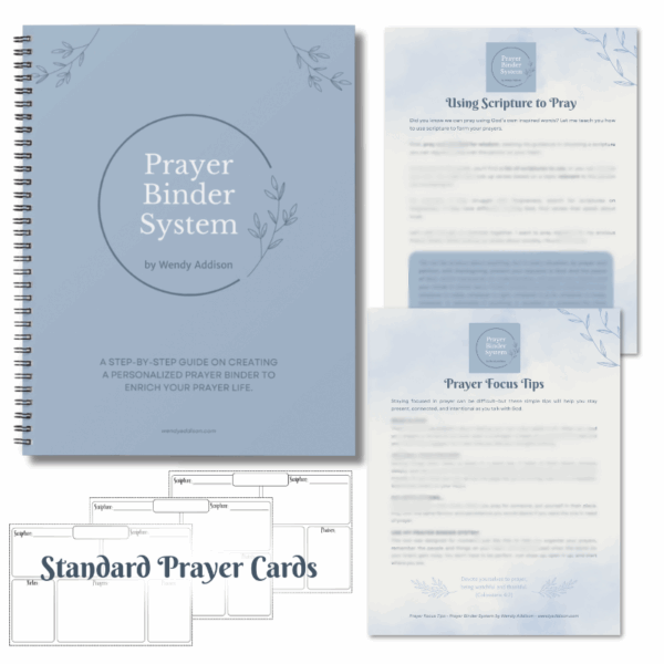 The Prayer Binder System - Basic Bundle